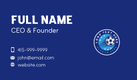 Soccer League Tournament Business Card