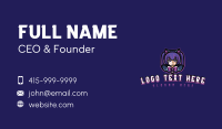 Cat Girl Gamer Business Card