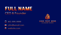 Flame Wolf Gaming Business Card Design