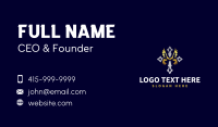 Religious Cross Dove Business Card