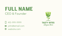 Green Tulip Tea Business Card