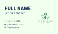 Natural Woman Swimwear Model Business Card