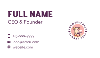 Waving Business Card example 4