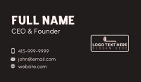 Kitchen Business Card example 2