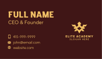 Luxury Style Crown Business Card