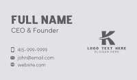 Specialty Store Business Card example 1