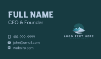 Outdoor Mountain River Business Card