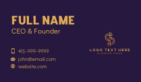 Digital Currency Business Card example 1