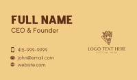 Royal Monarch King Business Card Design