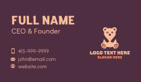 Cuddly Business Card example 1