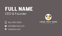 Smiley Bee Ears Business Card Design