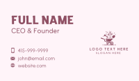 Shovel Wheelbarrow Landscaper Business Card