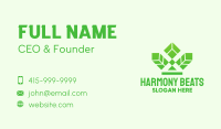 Green Leaf Crown Business Card