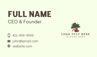 Japan Bonsai Tree Business Card