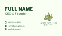 Pine Tree Park Business Card Design