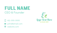 Herbs Business Card example 1