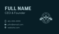 Caduceus Medicine Pharmaceutical Business Card Design