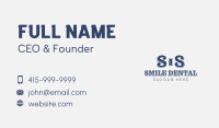 Corporate Banking Letter Business Card