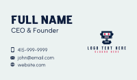 Tech Robot Toy Store Business Card