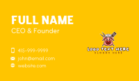 Pig Meat Grilling Business Card