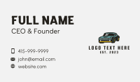 Car Collector Business Card example 1