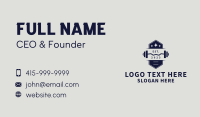 Dumbbell Business Card example 1