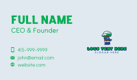 Snow Tree Garden Business Card Design