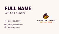 Pet Care Business Card example 2