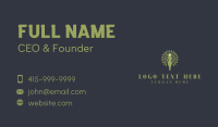 Tree Woman Eco Friendly Business Card Design