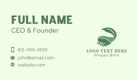 Garden Leaf Hand Business Card