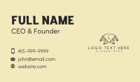 Floral Diamond Jewelry Business Card