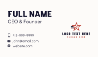 USA Eagle Veteran Business Card