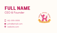 Party Balloon Decoration Business Card