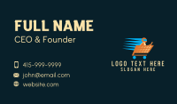 Pushcart Business Card example 4