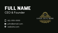 Royal Ornament Jewelry Business Card