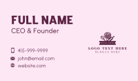 Caterer Business Card example 1