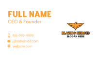 Falcon Bird Emblem Business Card Image Preview