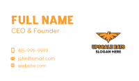 Falcon Bird Emblem Business Card Image Preview