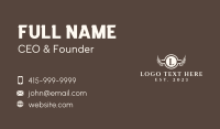 Formal Vintage Letter Business Card