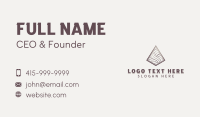 Creative Studio Pyramid Business Card