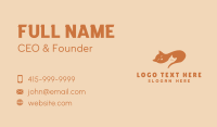 Pet Kitten Animal Business Card