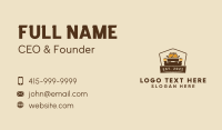 Brown Truck Forwarding Business Card