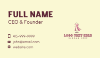 Dress Gown Seamstress Business Card