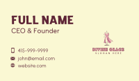 Dress Gown Seamstress Business Card Image Preview