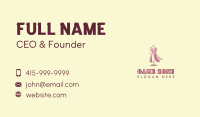 Dress Gown Seamstress Business Card