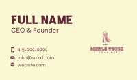 Dress Gown Seamstress Business Card Image Preview