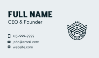 Army Veteran Military  Business Card Design