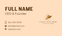 Sun Hat Business Card example 4