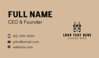 Truck Transport Vehicle Business Card Design