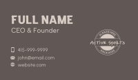 Urban Street Clothing Business Card